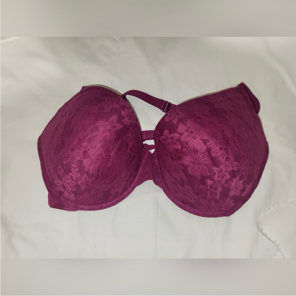 NWT VS 36G Lace Bra - Purple